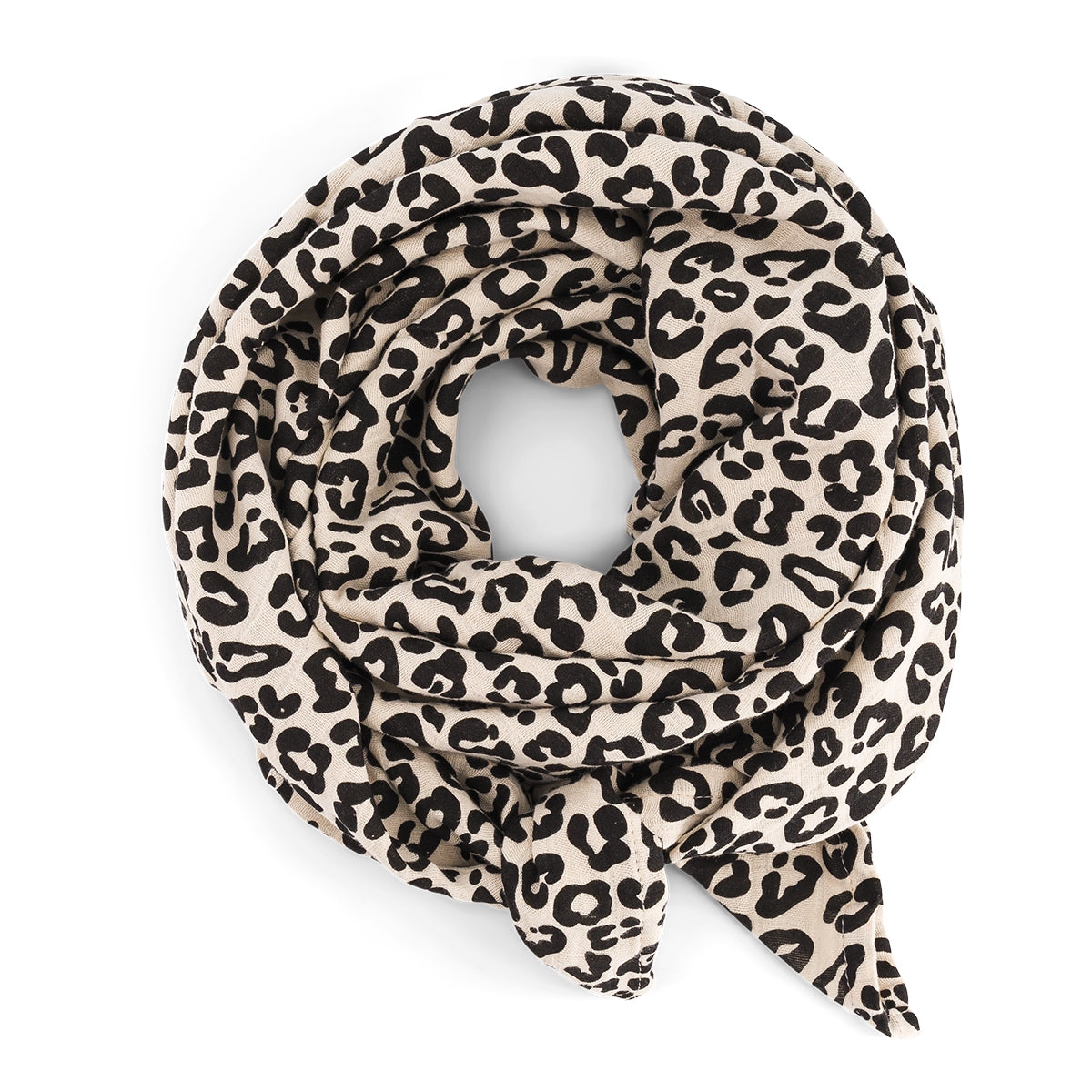 Musselin Swaddle Tuch Bianca 110x110cm I Graou Greige