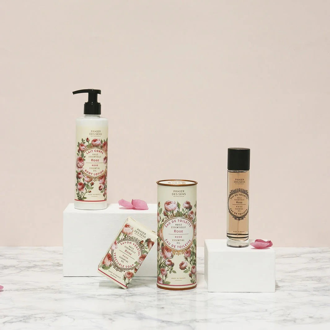 Eau de Toilette Rosengeranie 50ml von Panier des Sens, natürlicher und romantischer Rosenduft