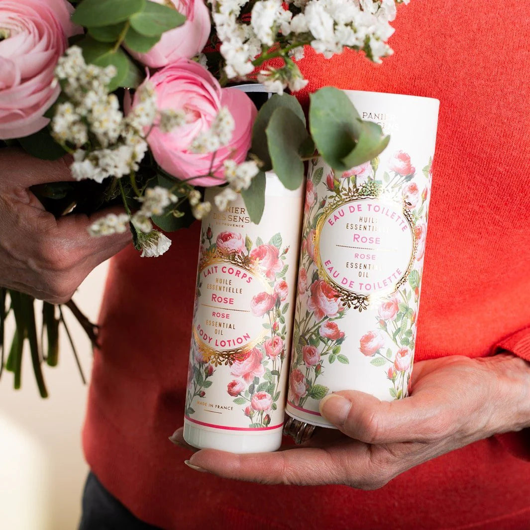 Eau de Toilette Rosengeranie 50ml von Panier des Sens, natürlicher und romantischer Rosenduft