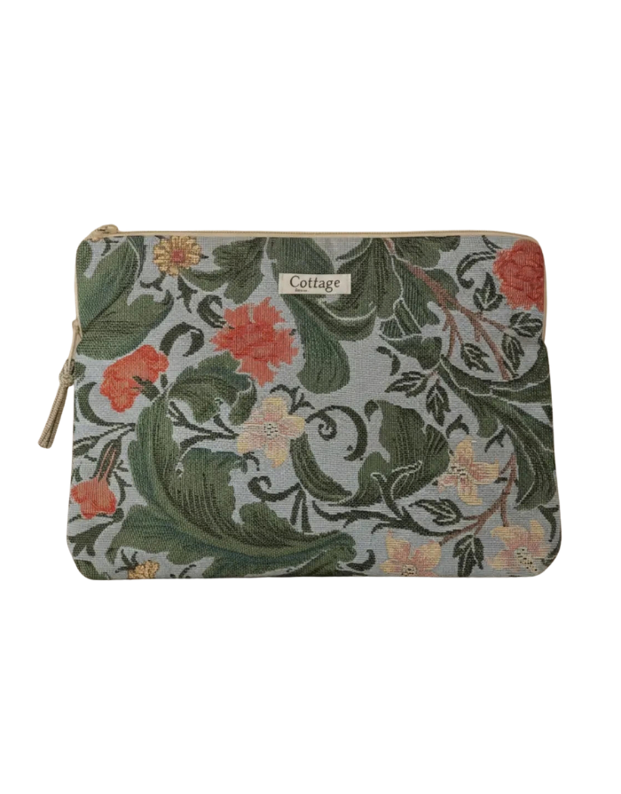 Royal Marais Laptoptasche aus Jacquard in Bleu Fleur für MacBook Air 13 Zoll
