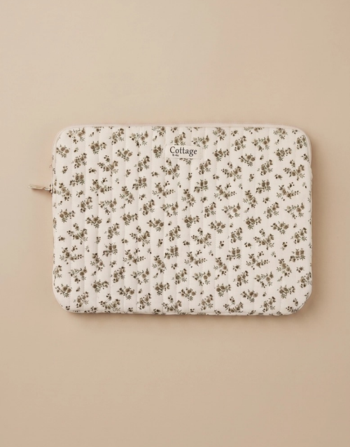 Royal Marais Laptoptasche in Bouquet Taupe aus Baumwolle für MacBook Air 13 Zoll