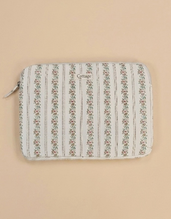 Royal Marais Laptoptasche in Flower Stripes aus Baumwolle für MacBook Air 13 Zoll