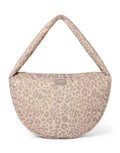 Crossbody Umhängetasche von Studio Noss in hellem Beige Leo Muster