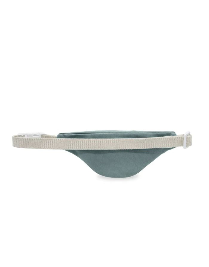 Fanny Pack Kids Augustin von Hindbag in Blush, GOTS-zertifizierte Bio-Baumwolle, Bauchtasche mit verstellbarem Gurt und Clip für Kinder von 4 bis 10 Jahren.