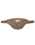 Fanny Pack Sasha L von Hindbag in der Farbe Leopard Cannelle – große Bauchtasche aus GOTS-zertifizierter Bio-Baumwolle mit Reißverschlussfächern und verstellbarem Schultergurt