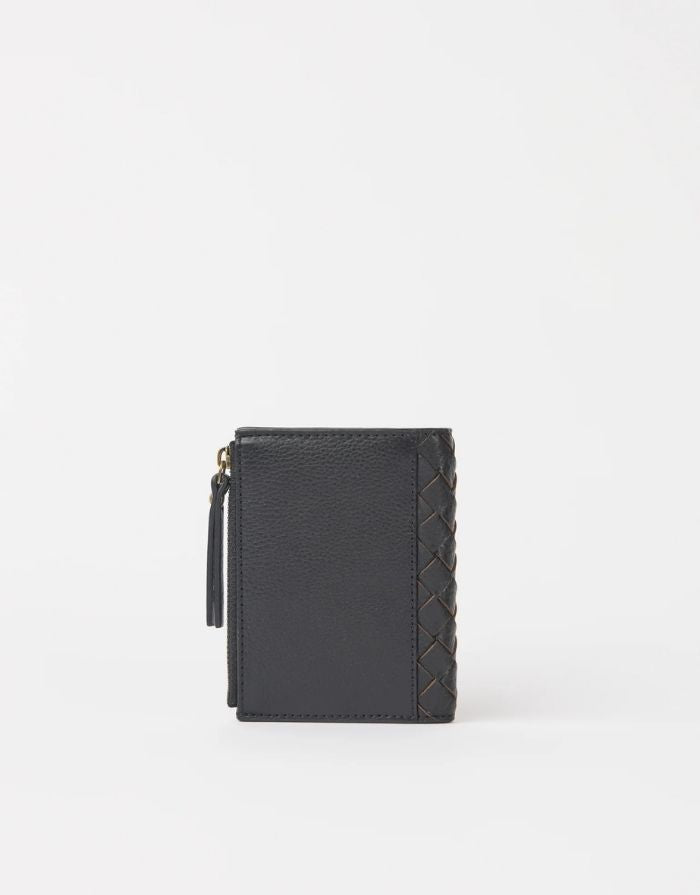 Jamie Wallet Woven I Black
