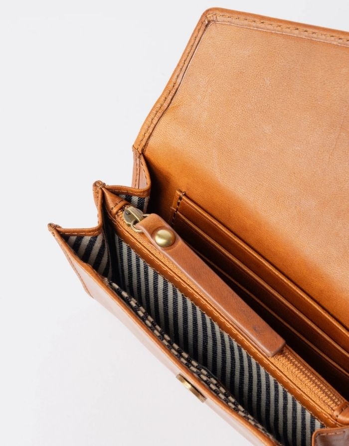 Jo`s Purse Magnetic I Cognac Classic
