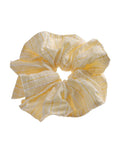  Pastellfarbenes elastisches Scrunchie in Gelb