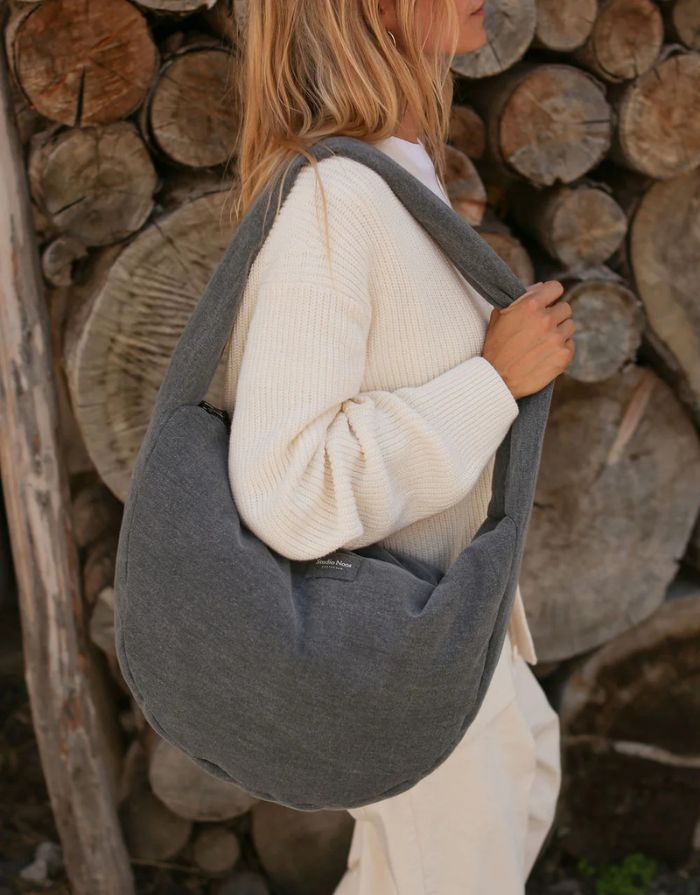 Cross Body Umhängetasche Denim I Grey