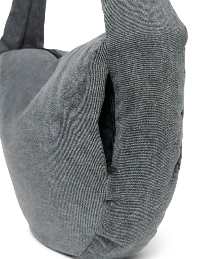 Cross Body Umhängetasche Denim I Grey