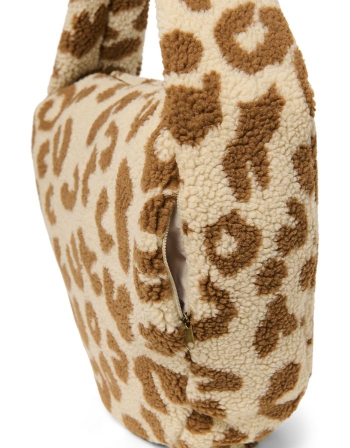 Cross Body Umhängetasche Teddy I Leo Ecru