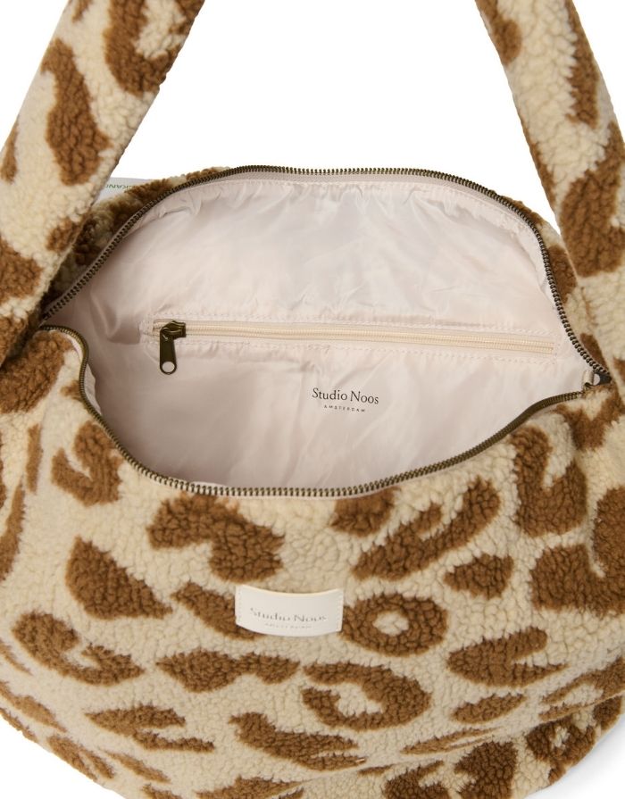 Cross Body Umhängetasche Teddy I Leo Ecru