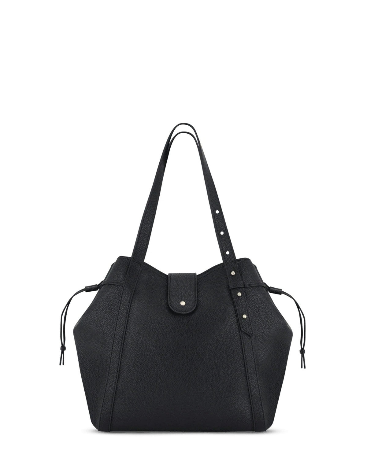 Hey Marly Pretty Wonder M Shopper mit wandelbarer Form, verstellbaren Henkeln, matt-goldfarbenen Details und Platz für einen Laptop von vorne geschnürt