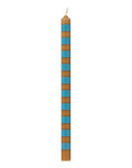 Kerze ø 1,3cm H20cm I Honig/Blau