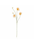 Kunstblume Poppy I Mohn Beige