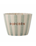 Bunte Steingutschale „Chip Popcorn“ mit handbemalten Streifen von Bloomingville