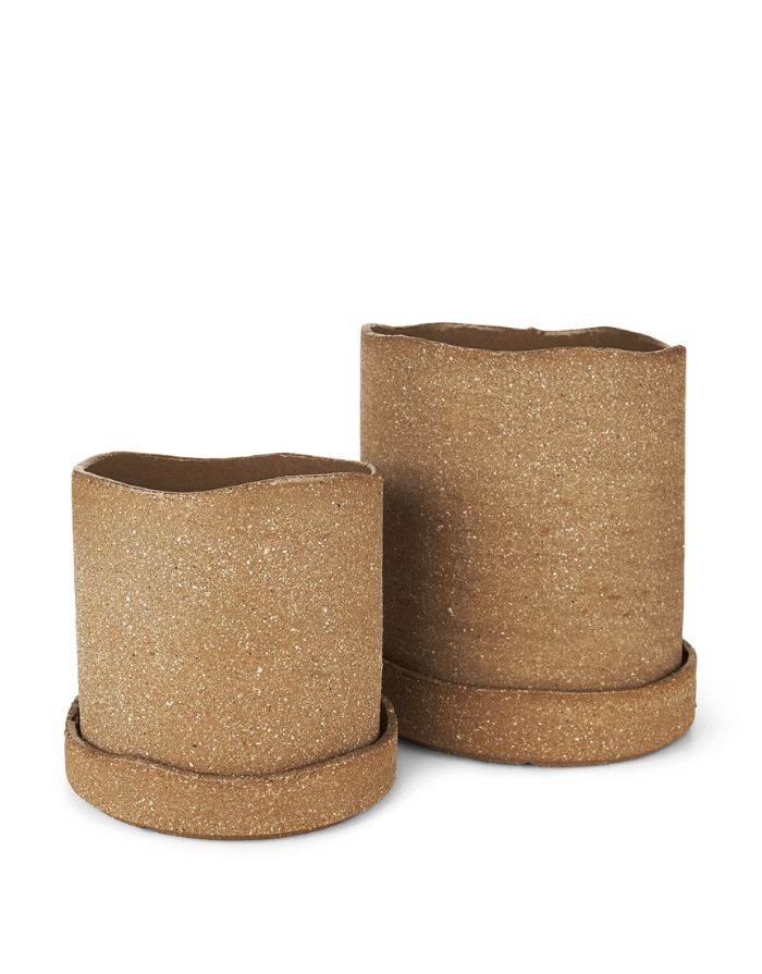 Übertopf Uneru ø13cm I Braun