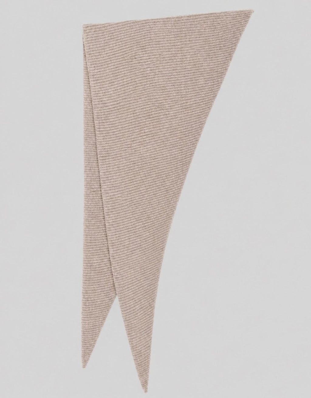 Hell beige-grau melierter Schal Lowee von MSCH Copenhagen in Warm Light Grey Melange aus 100 % RWS-zertifizierter Merinowolle.