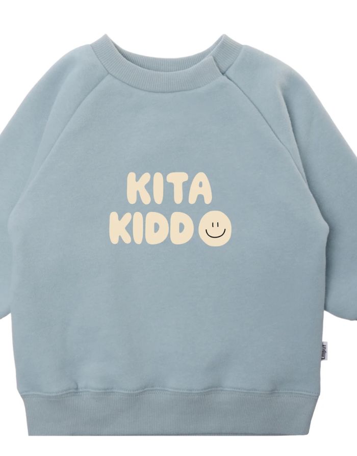 Kinder Sweatshirt Liliput Hellblau – Rückseite