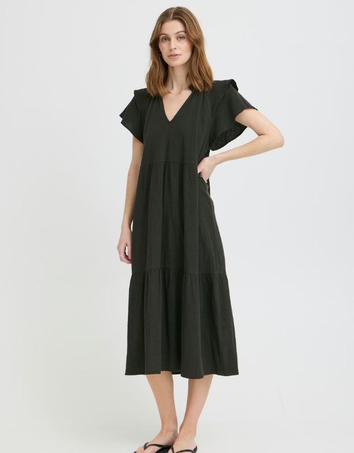 Kleid Ihlifana I Black
