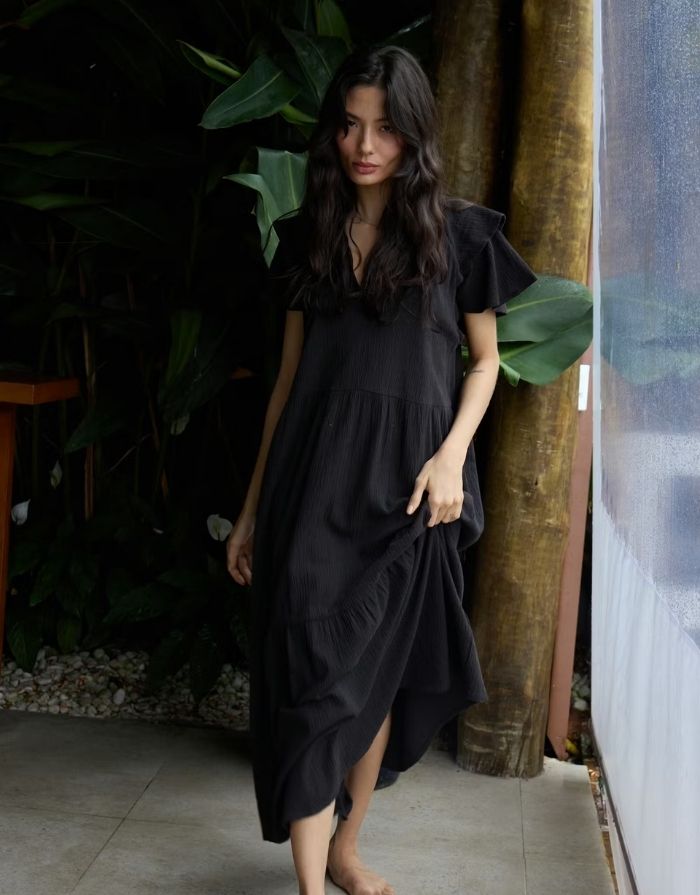 Kleid Ihlifana I Black