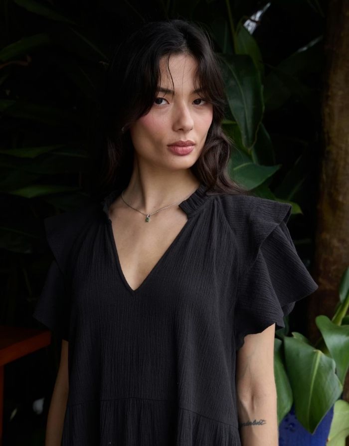 Kleid Ihlifana I Black
