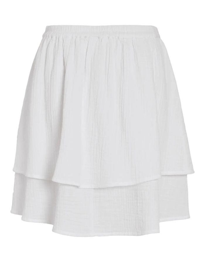 Rock Vilania HW Short Skirt I Cloud Dancer
