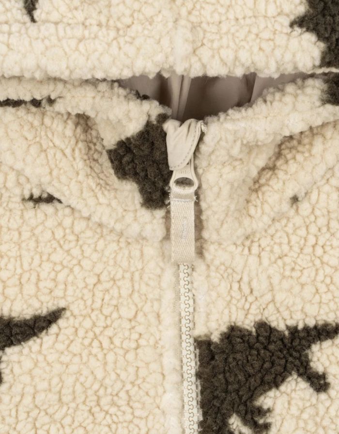 Teddyjacke mit Kapuze Jody I Dino Silhouette