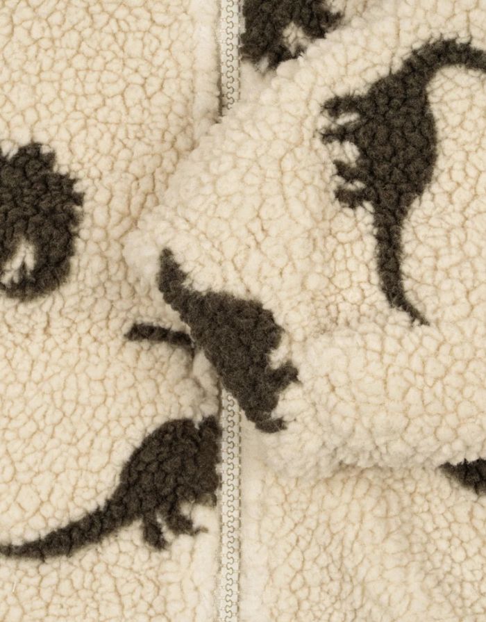 Teddyjacke mit Kapuze Jody I Dino Silhouette