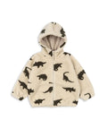 Teddyjacke mit Kapuze Jody I Dino Silhouette