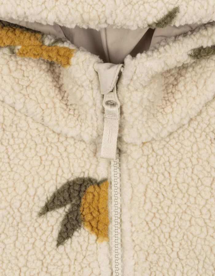 Teddyjacke mit Kapuze Jody I Mon Grand Citron