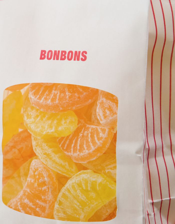 Nicolas Vahé Bonbons Citrus – Zitronen- und Orangen-Hartkaramellen, 150 g.