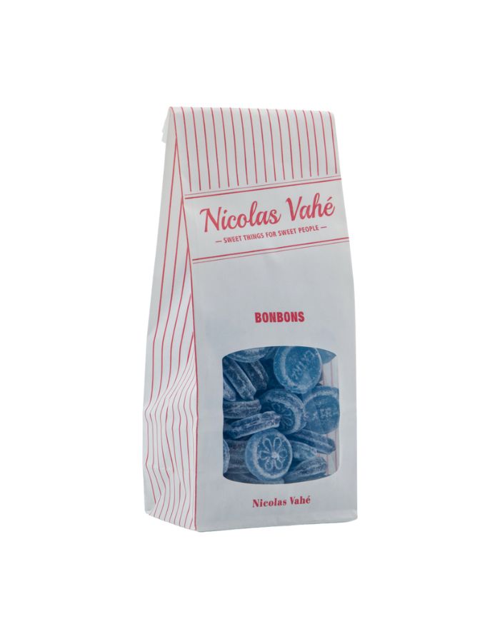 Nicolas Vahé Bonbons Mint – klassische Hartkaramellen mit natürlichem Minzgeschmack, 150 g.