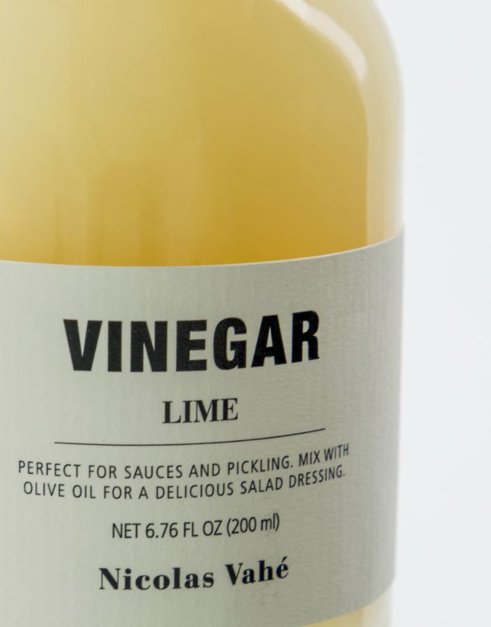 Nicolas Vahé Essig Lime – aromatischer Limettenessig in 200 ml Flasche.
