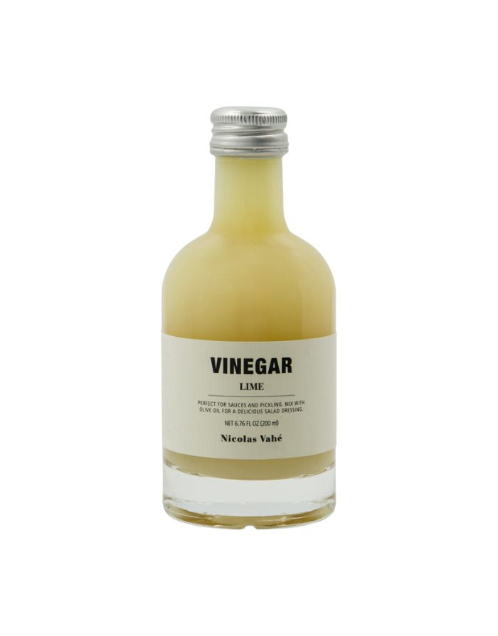 Nicolas Vahé Essig Lime – aromatischer Limettenessig in 200 ml Flasche.