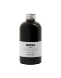 Kaffeesirup Mocca von Nicolas Vahé mit intensivem Kaffeearoma in einer Glasflasche für Kaffee, Cocktails und Desserts.