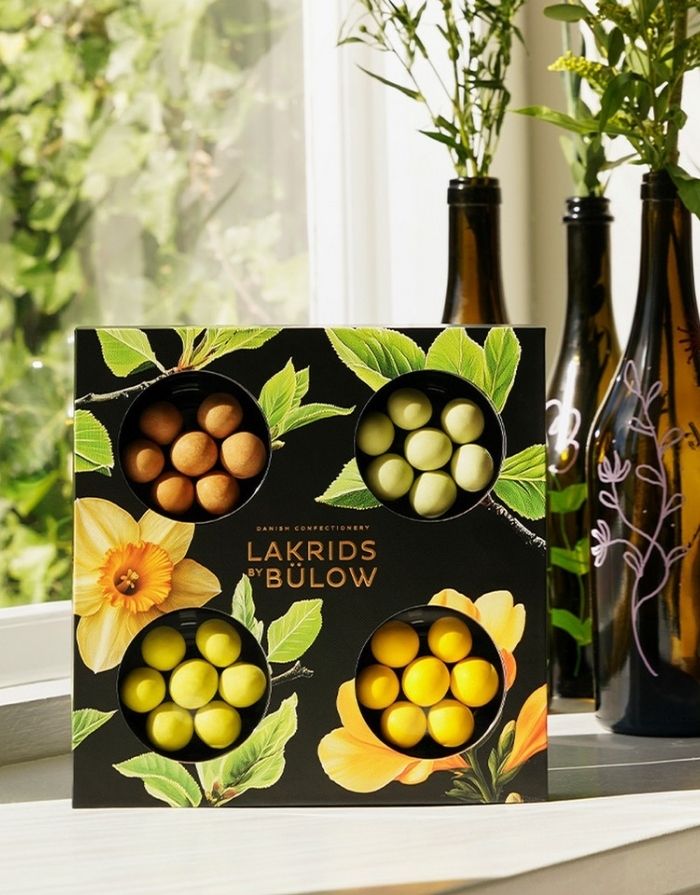  Lakrids by Bülow Spring Selection Box Small mit gemischtem Lakritz und Schokolade (175 g).