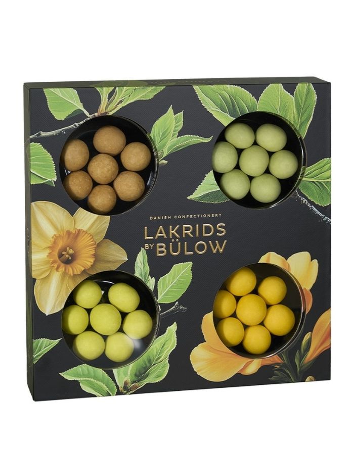  Lakrids by Bülow Spring Selection Box Small mit gemischtem Lakritz und Schokolade (175 g).