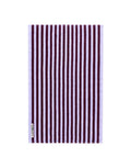 Bongusta Badematte Naram Wine Lavender Blue 50x80 cm aus Bio-Baumwolle mit hoher Saugfähigkeit.