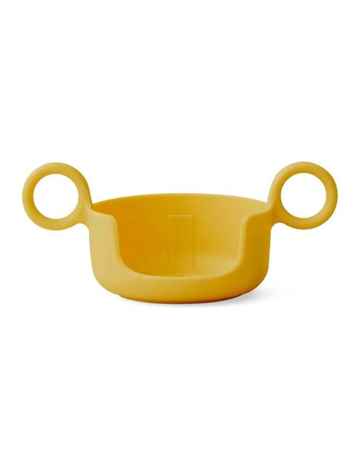 Design Letters Henkel Mustard für Ecozen Trinklernbecher, BPA- und BPS-frei, ergonomischer Kindergriff.