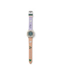 Digitale Kinderarmbanduhr SUSSI in Mood Pale Tuscany von Liewood mit bunten Details, Silikonarmband und Digitalanzeige.