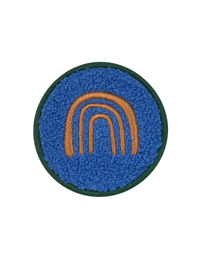LÄSSIG Patches Set Little Gang Smile Fun mit Smiley- und FUN-Motiv aus 100 % Polyester, zum individuellen Gestalten von Taschen und Rucksäcken.