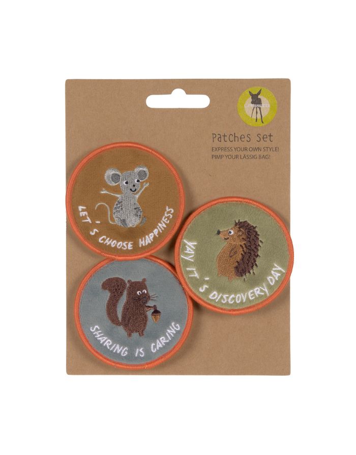 Patches 3er Set I Nature