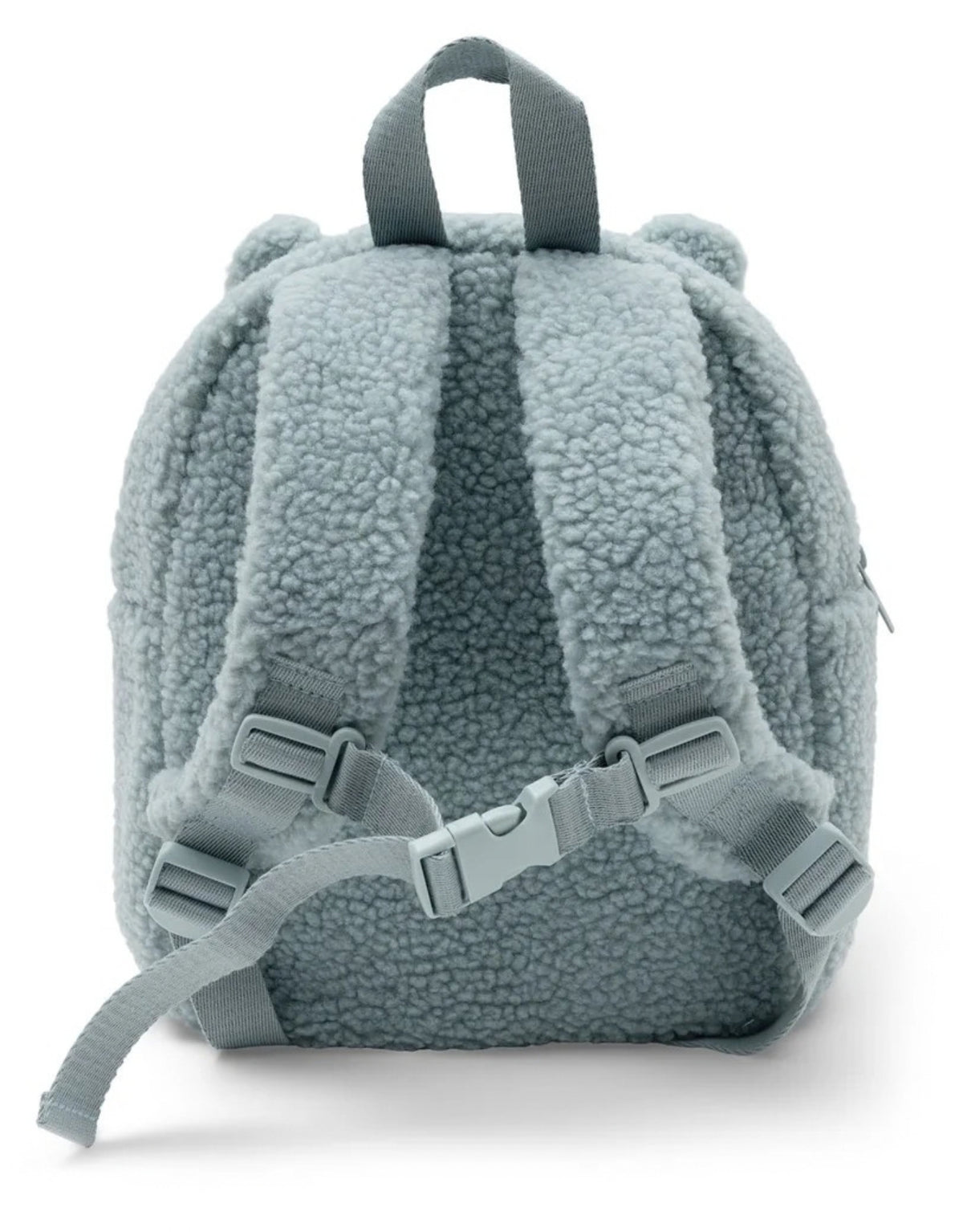 Kinder-Rucksack Hippo Happy von Jollein im niedlichen Nilpferd-Design für Kita, Ausflüge und kleine Abenteuer als Freisteller von hinten
