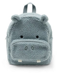 Kinder-Rucksack Hippo Happy von Jollein im niedlichen Nilpferd-Design für Kita, Ausflüge und kleine Abenteuer als Freisteller von vorne
