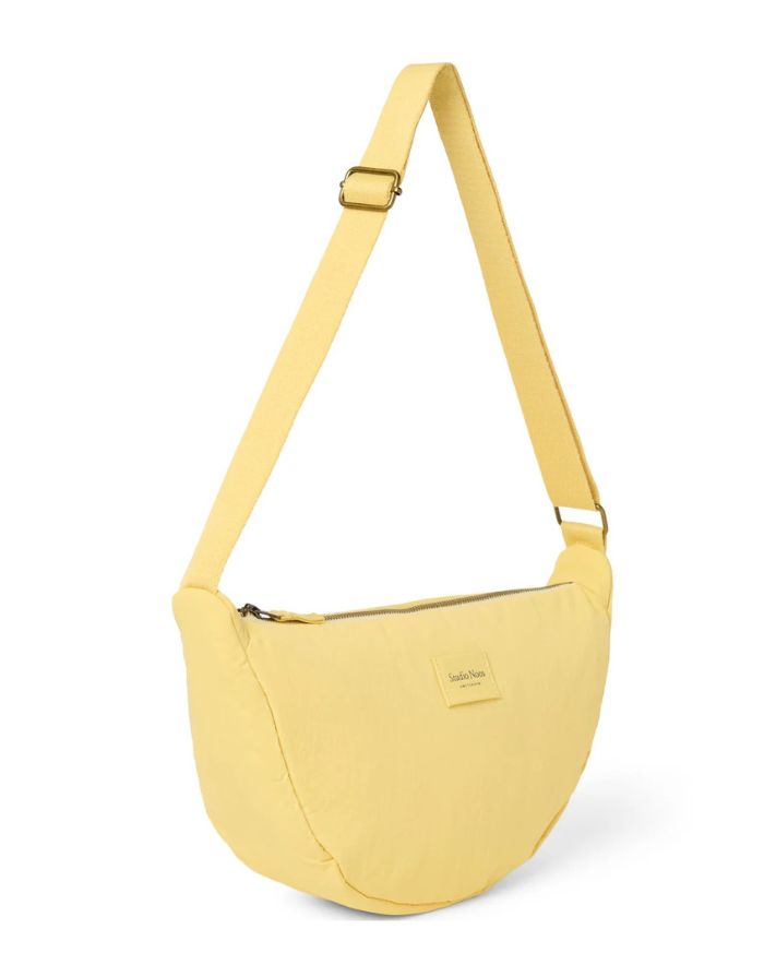 Tasche Fanny Pack Textured Puffy I Butter Yellow