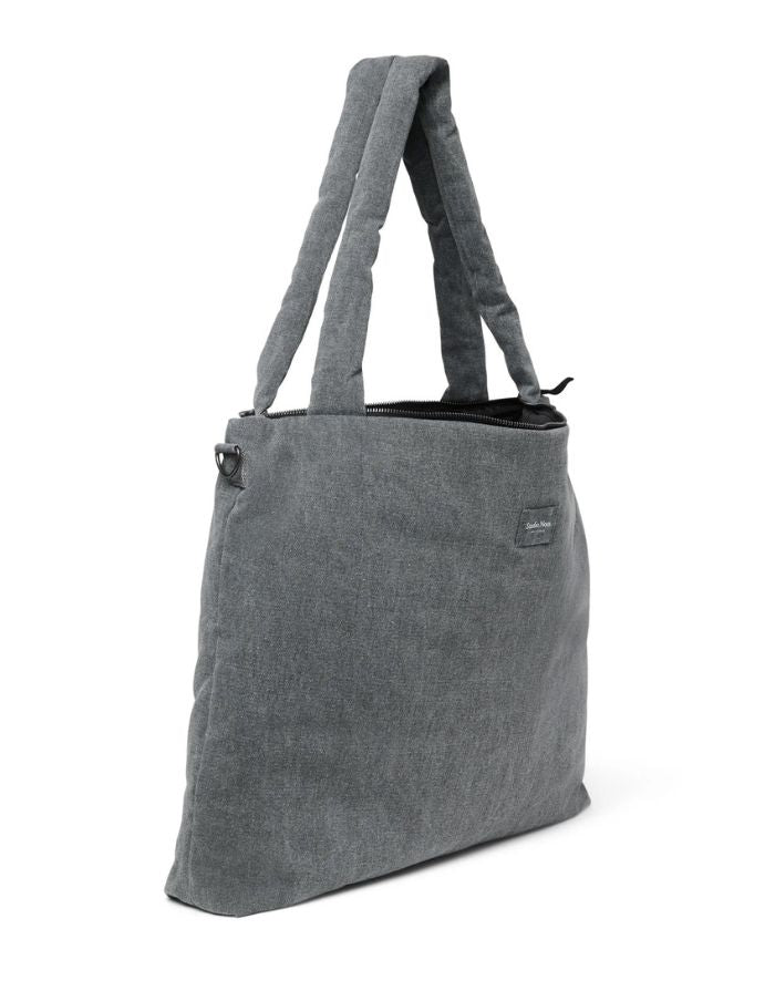 Wickeltasche Denim I Grey