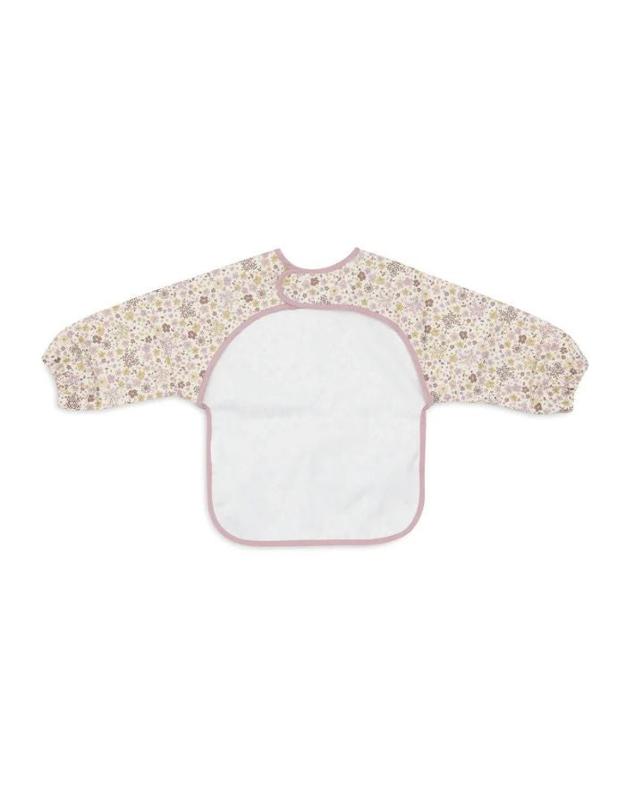 Jollein Ärmellätzchen „Flower Fairies“ – wasserdichtes Lätzchen mit Ärmeln und Blumenprint, OEKO-TEX-zertifiziert.