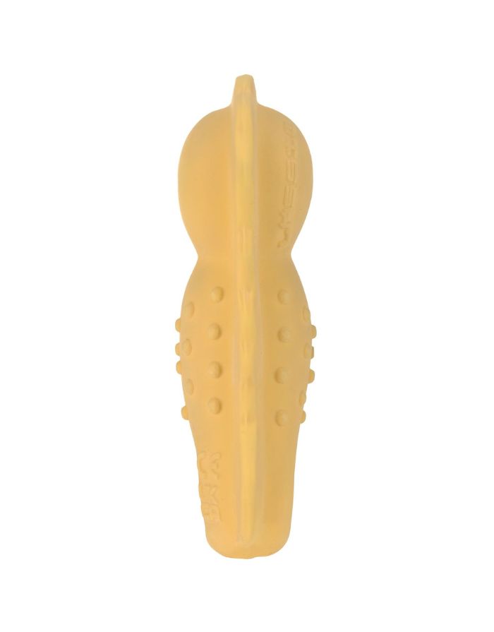 LÄSSIG Badewannenspielzeug Seepferd aus BPA-freiem Naturkautschuk, weiche Form, integrierte Rassel, ideal für Babys und Kleinkinder, für Badewanne und Dusche.