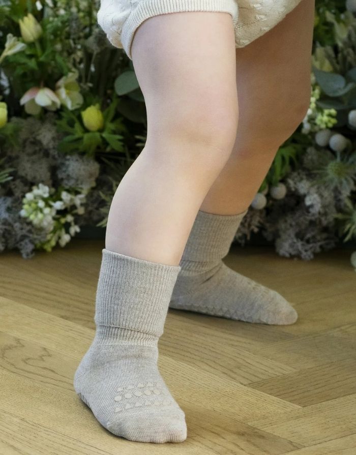 Non-Slip Socken I Bambus versch. Farben